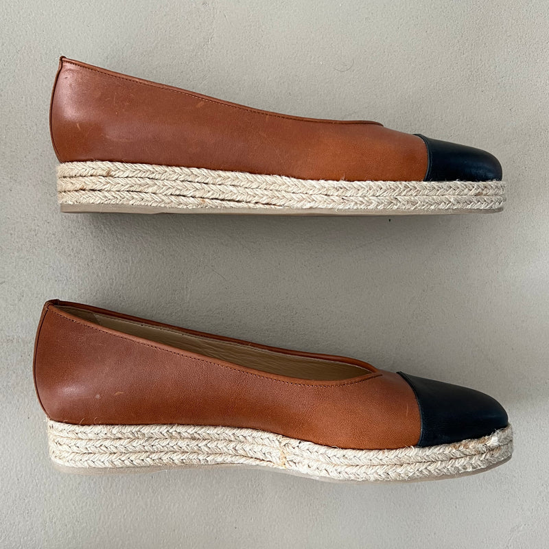 NERI FIRENZE Leder Espadrilles