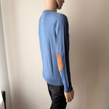 PELIKAMO Pullover mit Ellbogen Patches