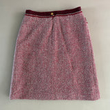 CHANEL Vintage Tweed-Rock