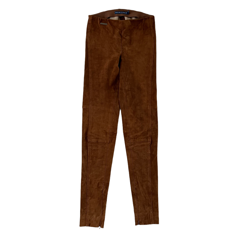 RALPH LAUREN Velourslederhose