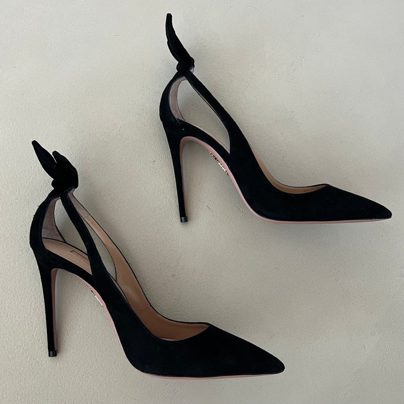 neue AQUAZZURA Pumps Bow Tie