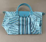 LONGCHAMP Le Pilage Neo Pastel Tasche Aqua Blue