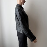 LA REINE BLANCHE Lederjacke