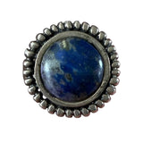 Silberring mit Lapislazuli Stein