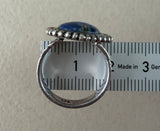 Silberring mit Lapislazuli Stein