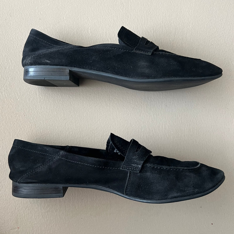 Suede Leder Loafers