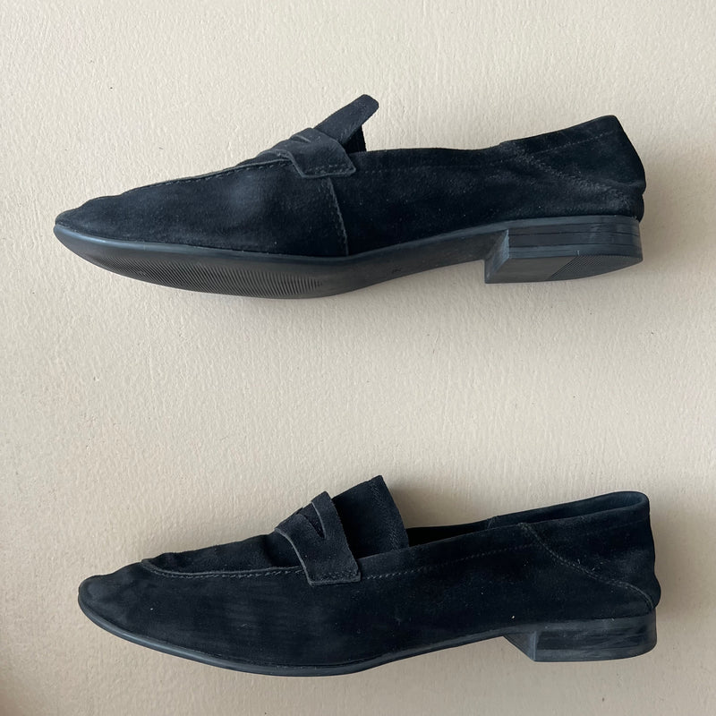 Suede Leder Loafers