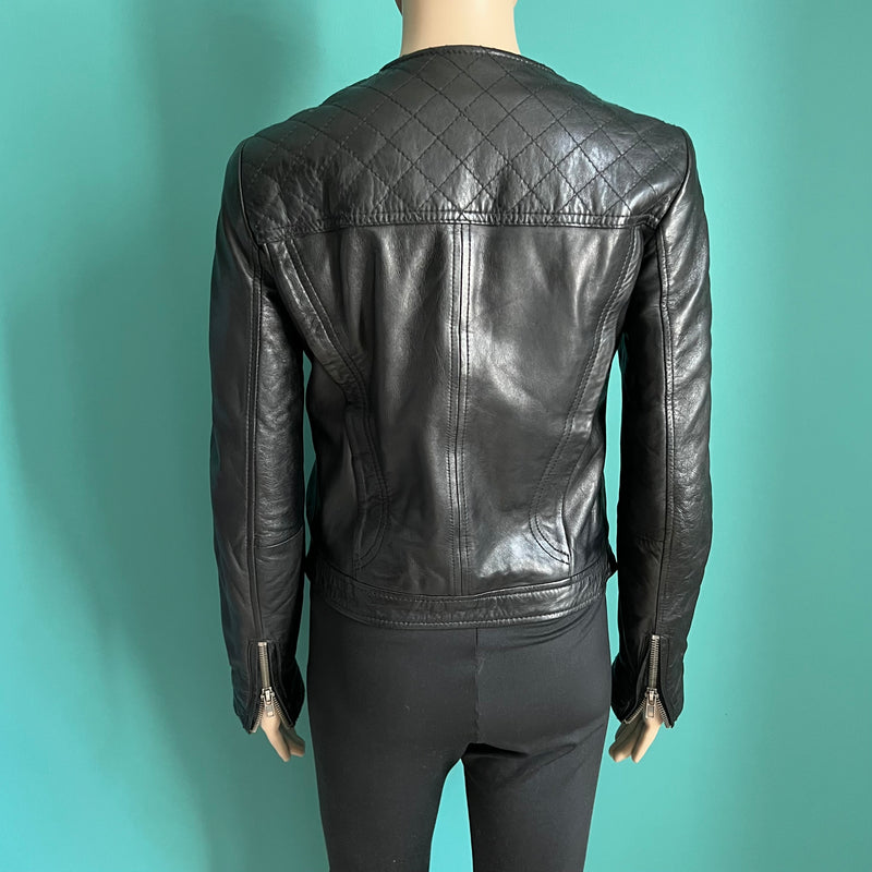 MANGO Lederjacke
