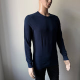 PELIKAMO Cotton Pique Crewneck Sweater