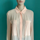 T BY ALEXANDER WANG Seidenbluse