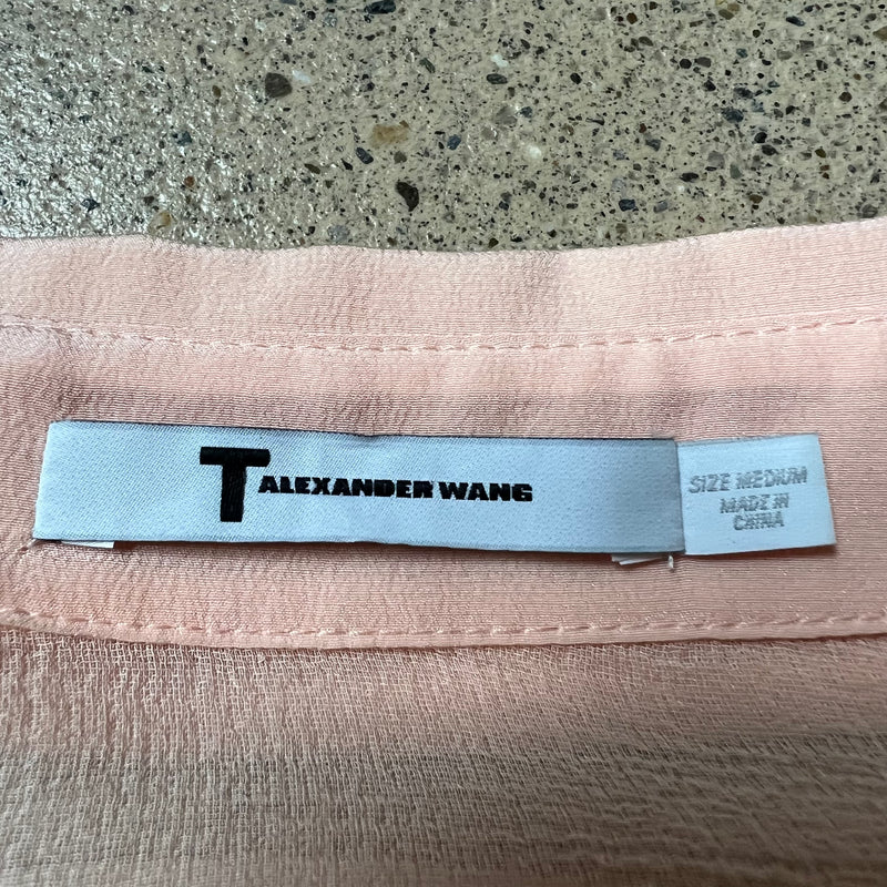 T BY ALEXANDER WANG Seidenbluse