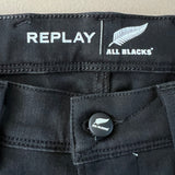 REPLAY / ALL BLACKS Slim Fit Jeans