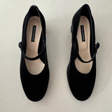 neue FABIO RUSCONI Velvet Silk Pumps