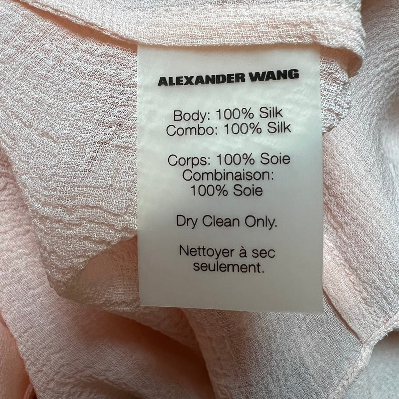 T BY ALEXANDER WANG Seidenbluse