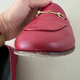 GUCCI Horsebit Leder Loafers