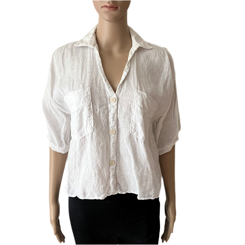 ZARA Leinenbluse