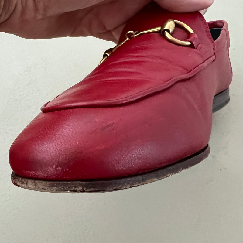 GUCCI Horsebit Leder Loafers