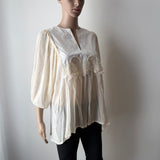 SEVENTY BY SERGIO TEGON Seidenbluse