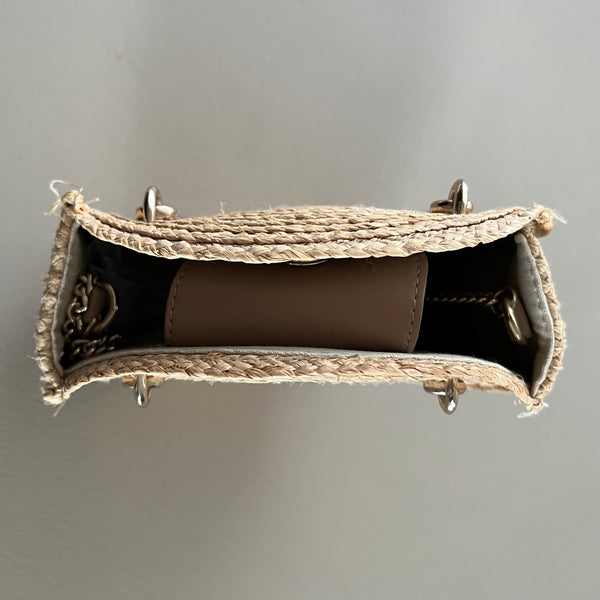 MANGO Raffia Tasche