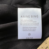 ANINE BING Seidentop