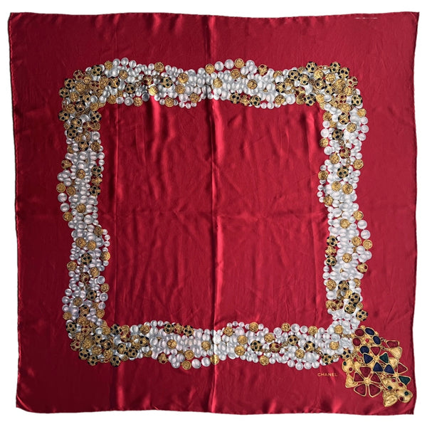 CHANEL Vintage Seidenfoulard