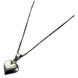 Halskette Silber mit Herzanhänger