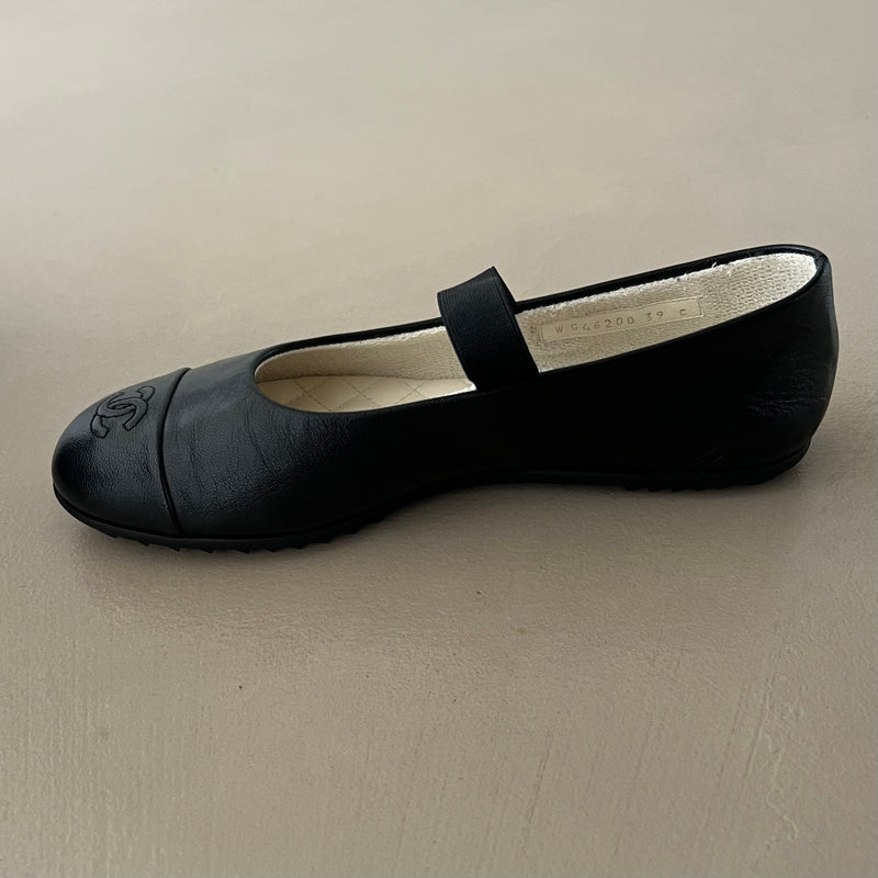 neue CHANEL CC Mary Jane Ballerina