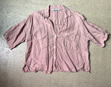 ZARA Leinenbluse