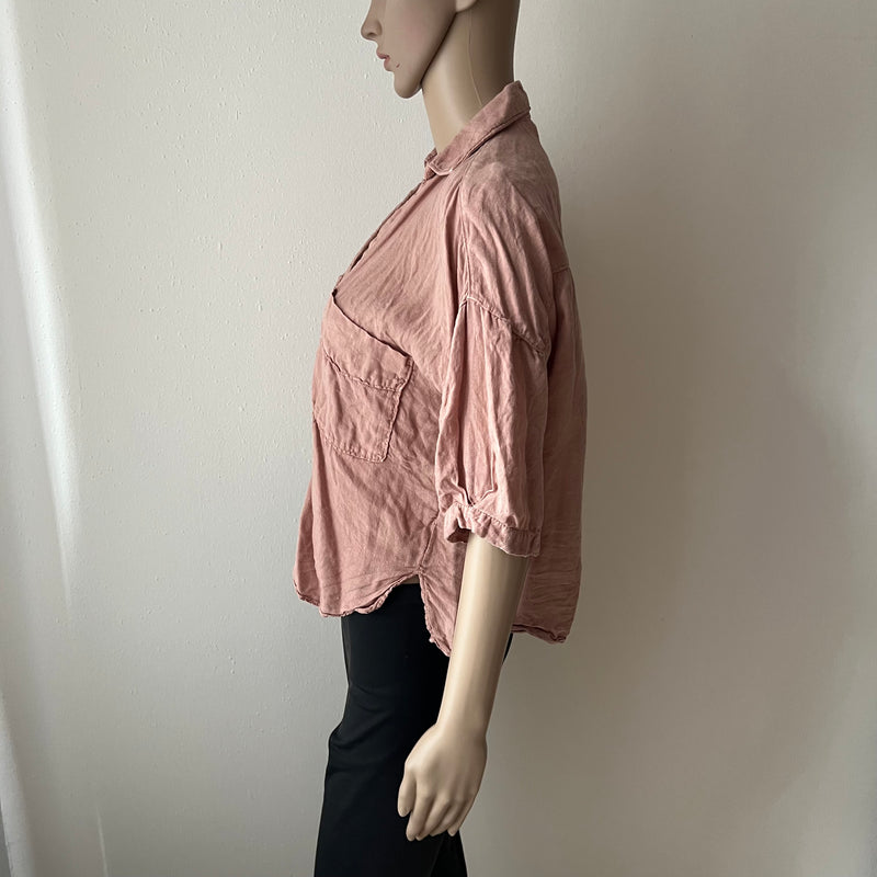 ZARA Leinenbluse