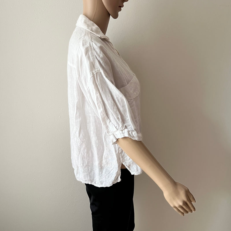 ZARA Leinenbluse