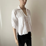 ZARA Leinenbluse