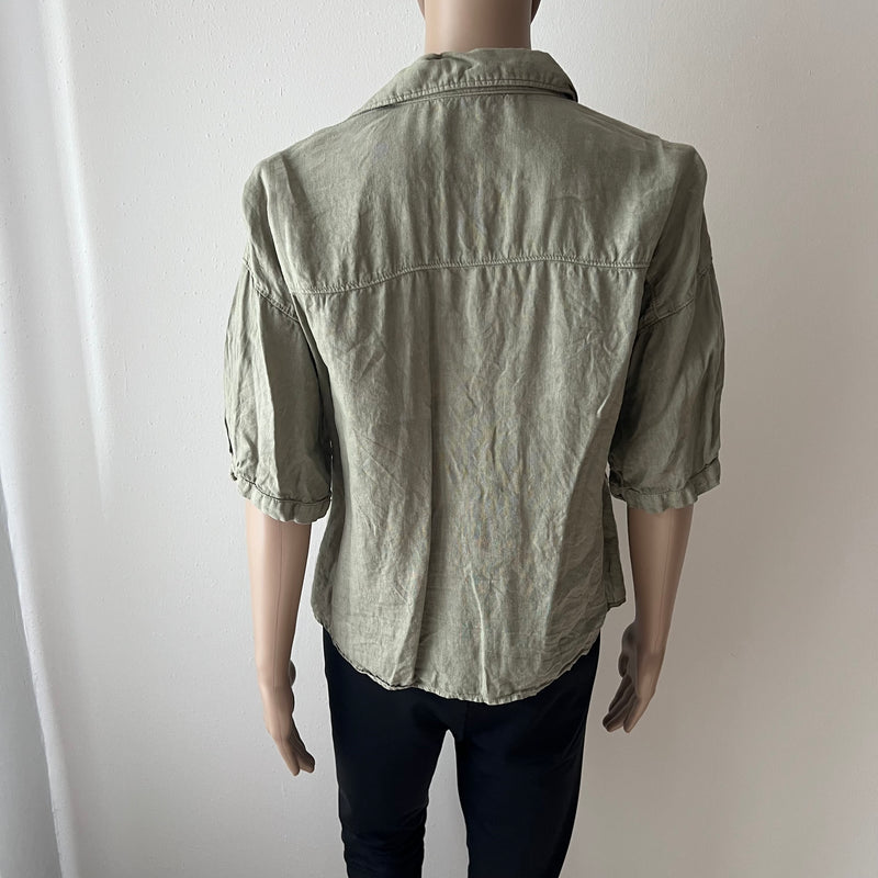 ZARA Leinenbluse