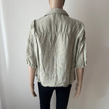 ZARA Leinenbluse