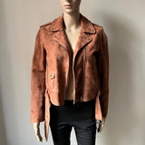 SANDRO Lederjacke
