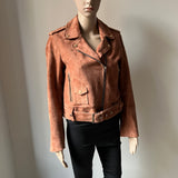 SANDRO Lederjacke