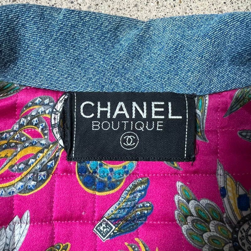 CHANEL Vintage Denimjacke