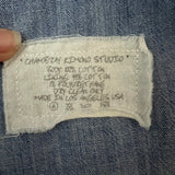 GREG LAUREN Chambray Kimono Studio Cardigan