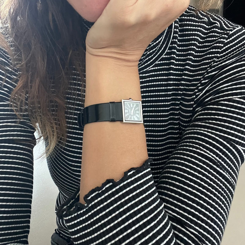 ungetragene Vintage CHANEL Mademoiselle Quarz Uhr