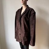 neue STAUD Natalie Suede Jacke