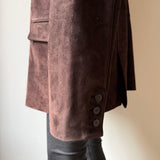 neue STAUD Natalie Suede Jacke