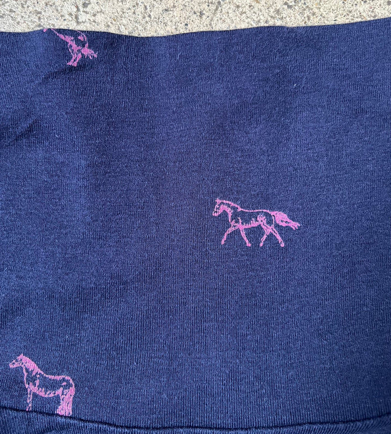 JOULES Bancroft Jersey French Navy Horse