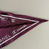 CHANEL Seidentuch