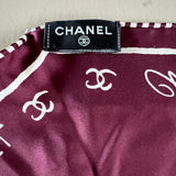 CHANEL Seidentuch
