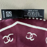 CHANEL Seidentuch