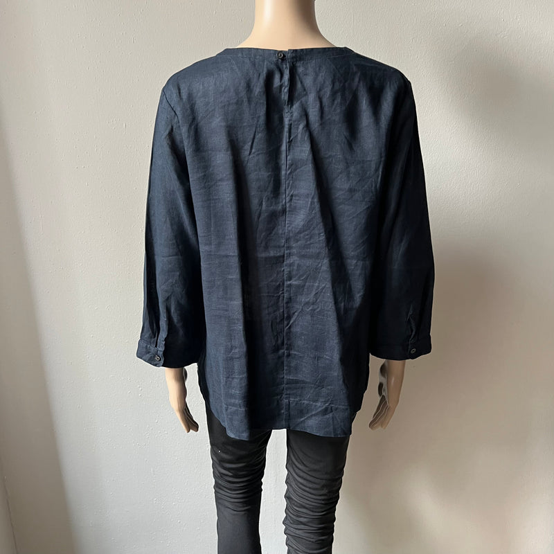 MUJI Leinenbluse