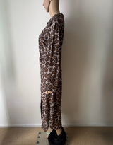 NANUSHKA Ayse Twist Front Cotton Dress