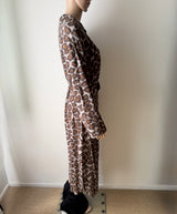 NANUSHKA Ayse Twist Front Cotton Dress