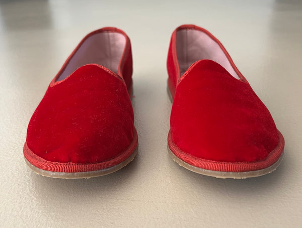 LE REGINE DEL FORTE Samt Loafers