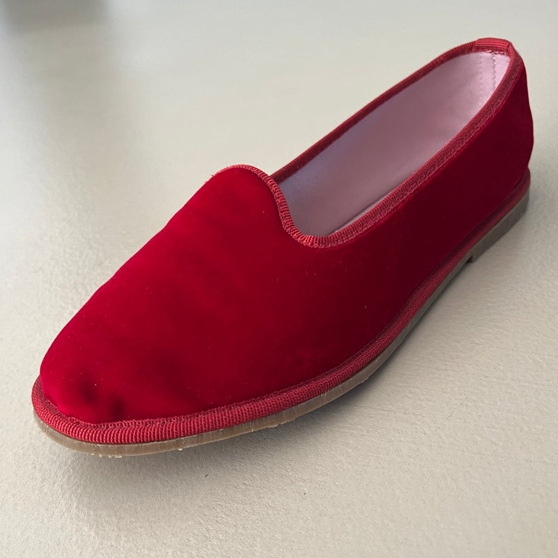 LE REGINE DEL FORTE Samt Loafers