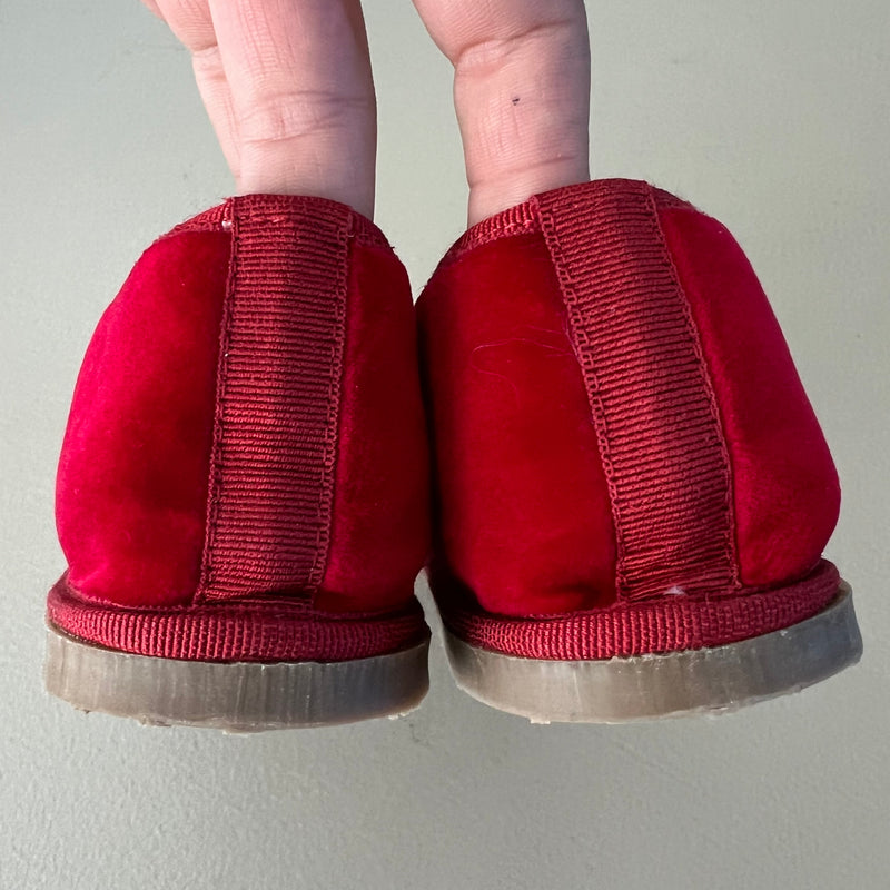 LE REGINE DEL FORTE Samt Loafers